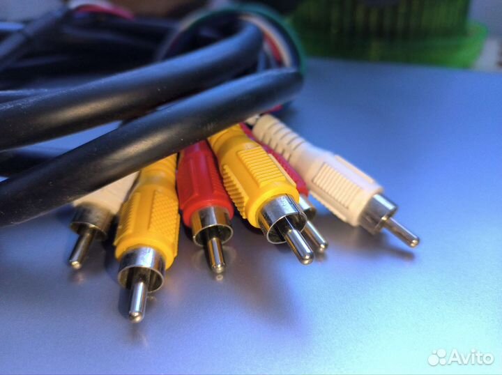 Кабель Hama 2м Scart - 6 RCA скарт-6 тюльпанов