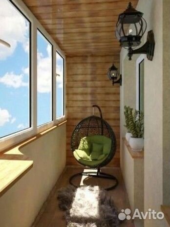 Бютжетая отделка балконов и лоджий под ключ