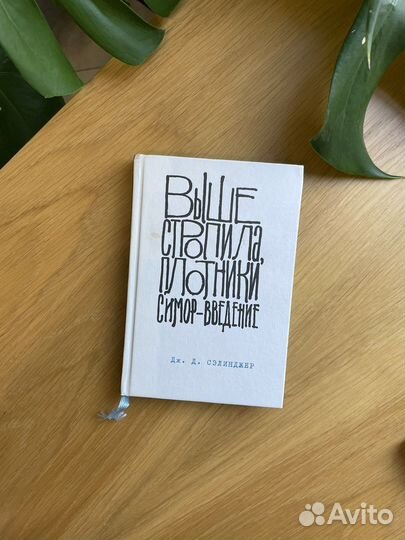 Выше стропила плотники, Книга Сэлинджер