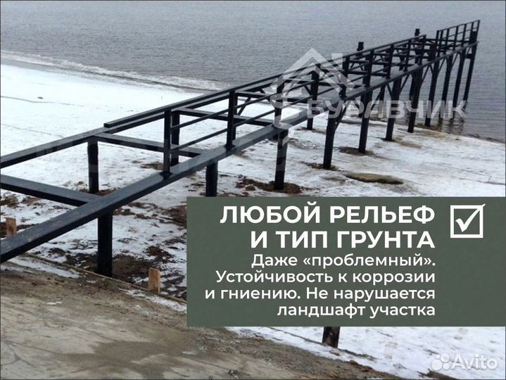 Винтовые сваи под ключ