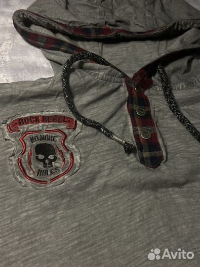 Affliction худи rock rebel