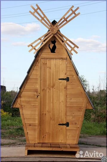 Уличный туалет с установкой HAT111