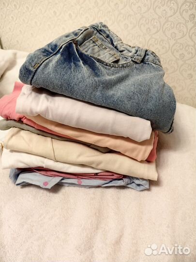 Одежда для девочки пакетом рост 152