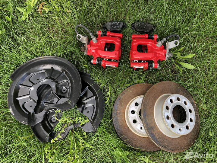 Тормоза задние vag 272 vw gti6