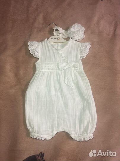 Песочник муслиновый 6-9 мес