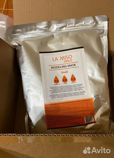 Маска альгинатная для лица La miso