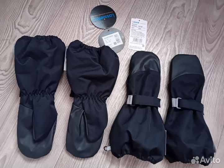 Варежки краги Lassie для двойни