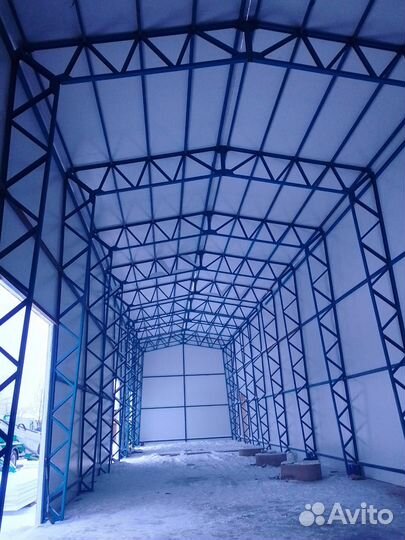 Быстровозводимые ангары и здания