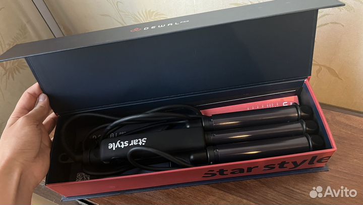Плойка для волос Star Style тройная