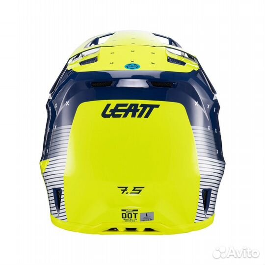 Кросс-Эндуро Шлем Leatt Moto 7.5 Helmet Blue 2024