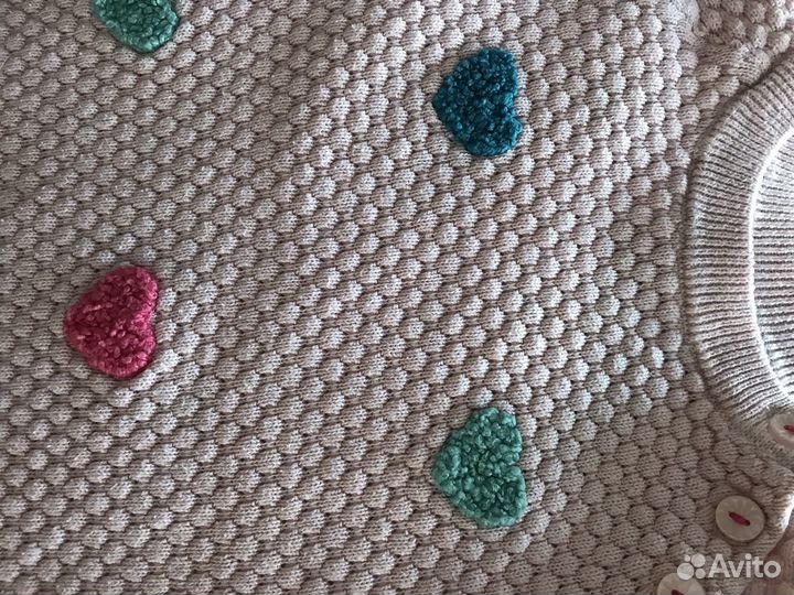 Шерстяная кофта для девочки