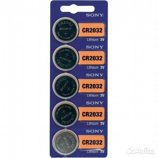 Батарейки CR1632 и CR2032 3V