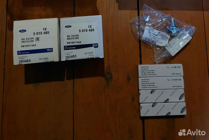 Свечи и фильтр масляный форд куга 2 2,5