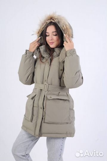Пуховик женский зимний,новый