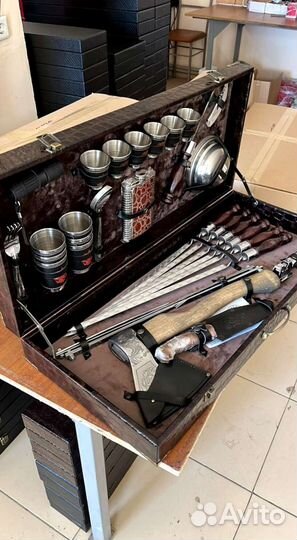 Подарочный набор для мужчины с шампурами