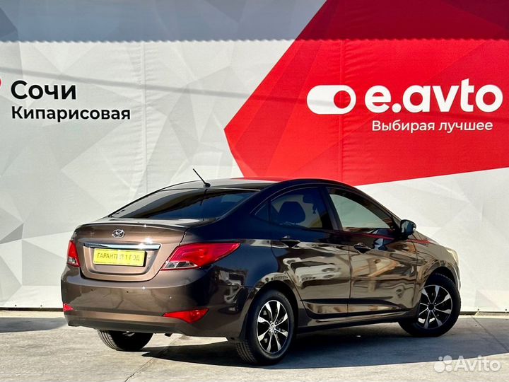 Hyundai Solaris 1.6 AT, 2015, 108 000 км