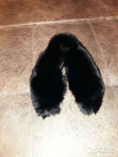 Воротник из натурального меха