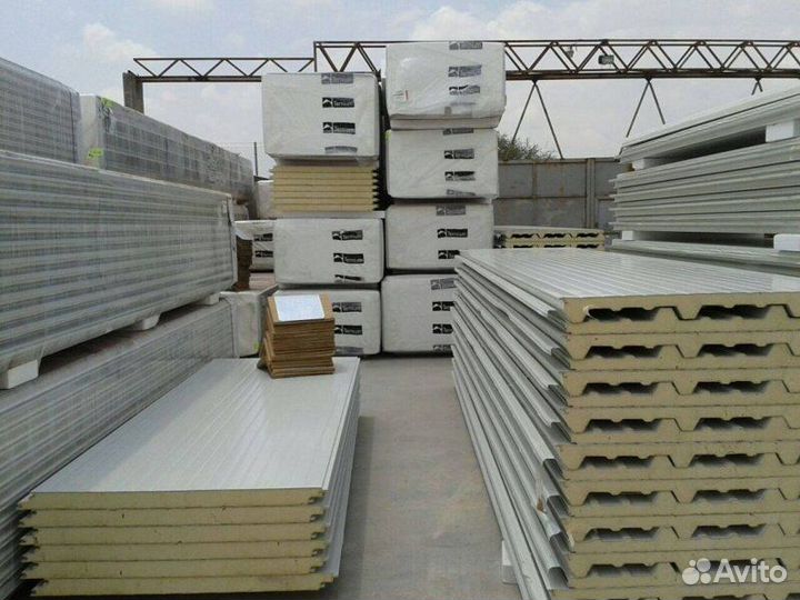 Сэндвич-панели для автомоек, холодильных, складов
