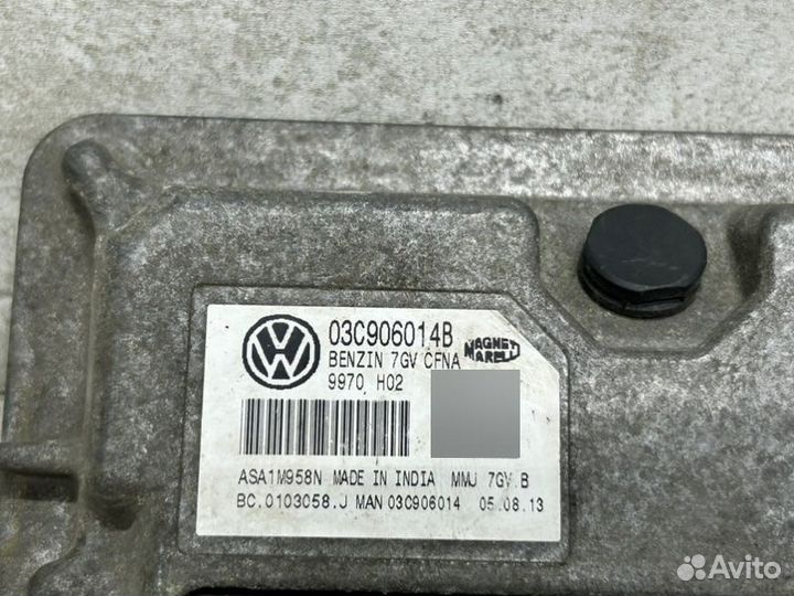 Эбу двс Volkswagen Polo Sedan