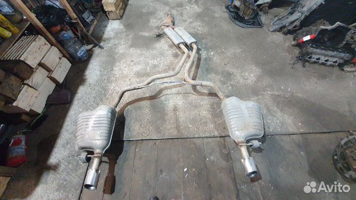 Глушитель в сборе Audi A6 C6 2.0 2008