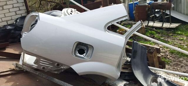 Крыло заднее шевроле лачетти