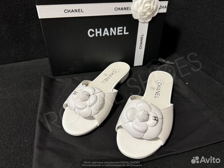 Шлепанцы женские Chanel