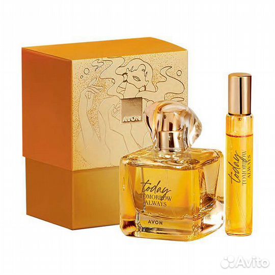 Парфюмерный набор Today для нее 50 мл+10 мл Avon
