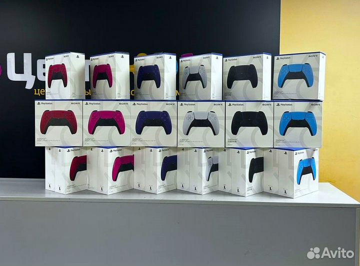 Новые геймпады PS5 DualSens разных цветов