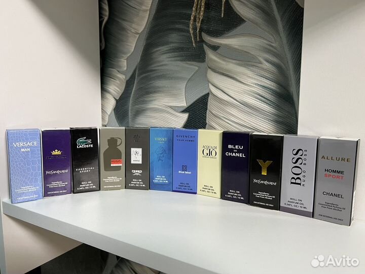 Стойкий масляный парфюм 10ml