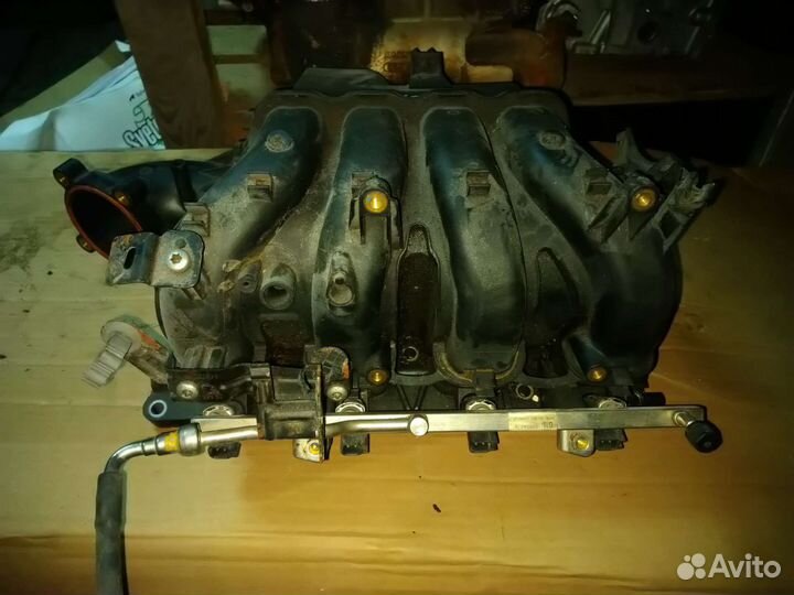 Впускной коллектор opel astra h z16xer