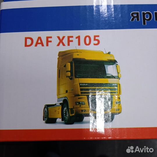 LED противотуманки DAF XF105 с дхо