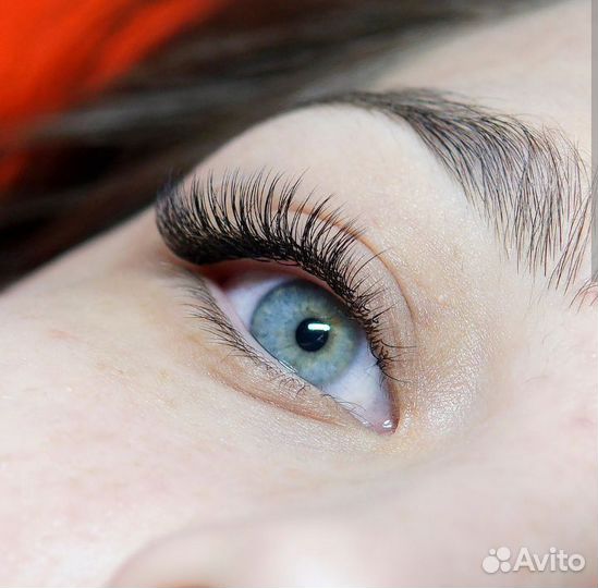 Наращивание ресниц модель