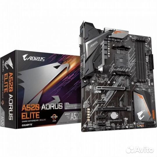 Материнская плата Gigabyte A520 aorus elite