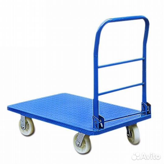 Тележка платформенная 650кг PH650 (пластиковые кол