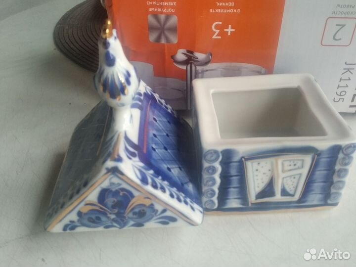 Шкатулка гжель