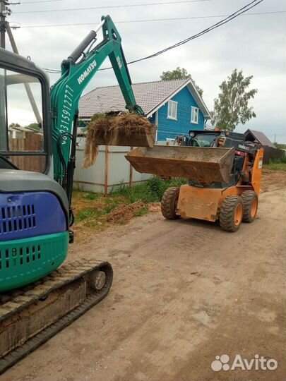 Услуги,аренда,мини экскаватора,мини погрузчика