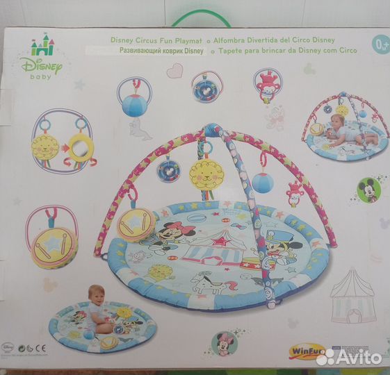 Развивающий детский коврик Disney Baby