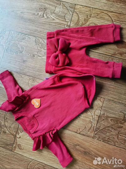 Вещи пакетом на девочку 56-62