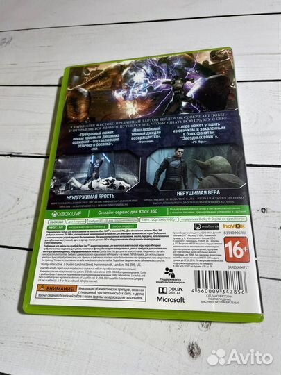 Star Wars Force Unleashed II Игра Xbox 360