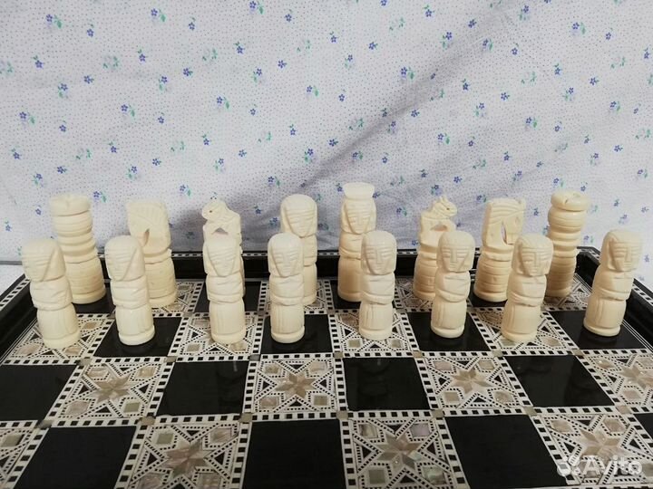 Подарочные шахматы ручной работы Египет