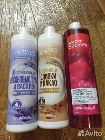 Avon. Пена для ванны, гель для душа