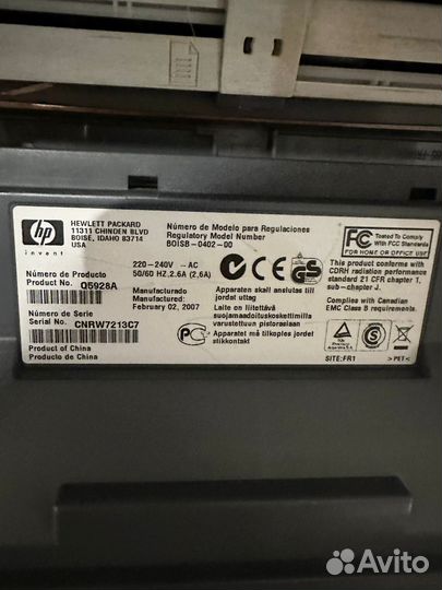 Принтер hp laserjet 1320n (пробег 367958) сетевой