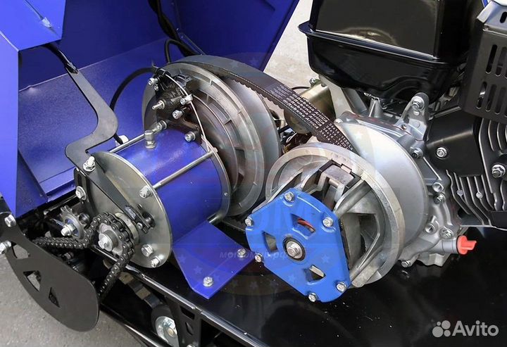 Мотобуксировщик С лыжным модулем 20 Л.С., С реверс