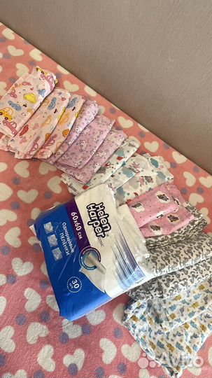 Пеленки детские пакетом