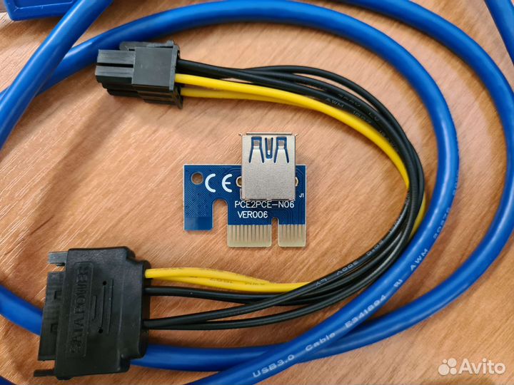 Райзер PCI-E chipal VER 006C