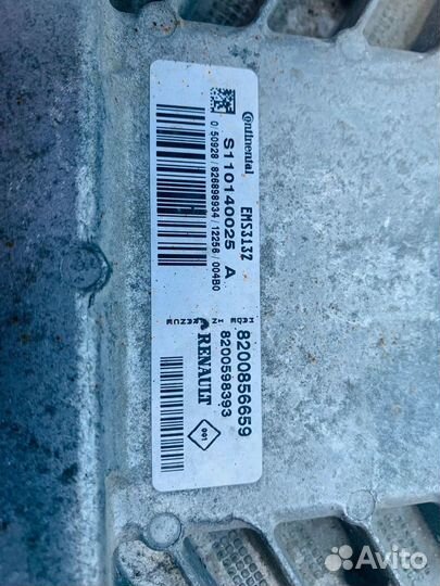 Эбу мозги рено сандеро 1