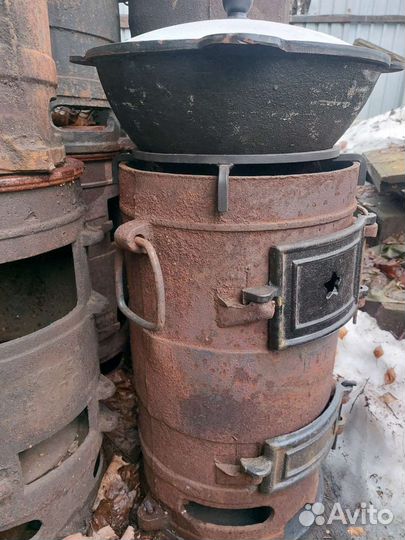 Печь очаг под казан чугунные