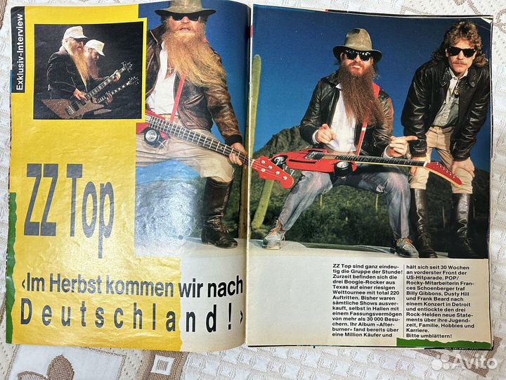 ZZ Top (PopRocky pages )