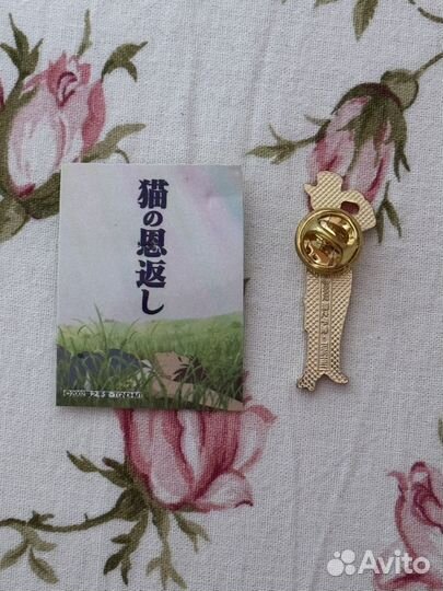 Аниме брошь Ghibli Барон