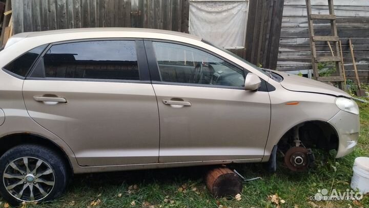 Chery Very 1.5 МТ, 2012, битый, 130 000 км